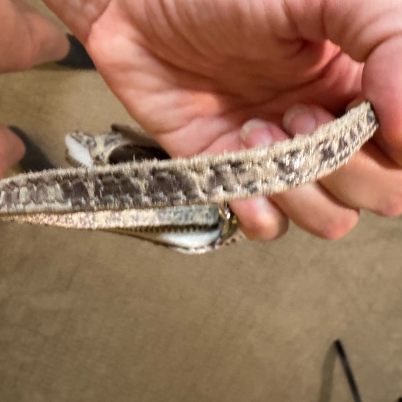 Elliott Lucca Genuine Leather Wristlet Wallet with Python-Embossed Finish - Picture 5 of 5